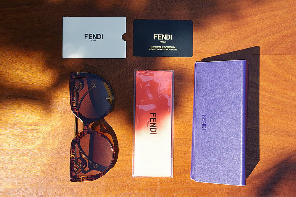 fendi, fendi eyewear, how to spot authentic fendi, package, eyerim, sunglasses, eyerim blog	